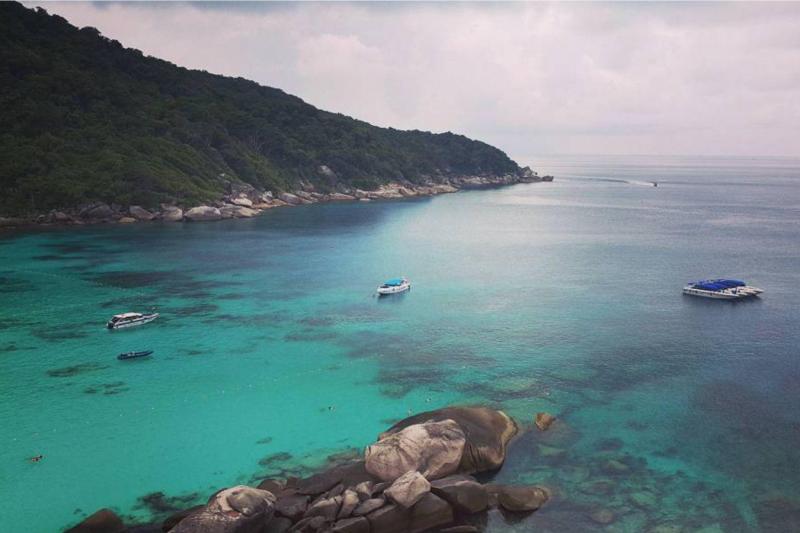 View from Similan view point