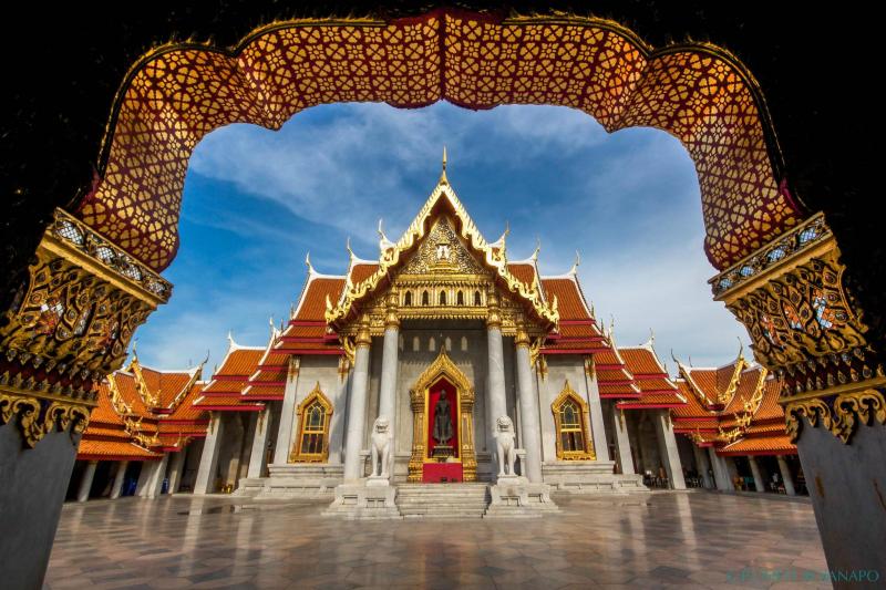 Marvellous Marble Temple - Bangkok City Sightseeing Tour