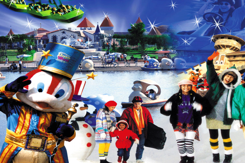 Dream World Amusement Park Bangkok And Snow Town