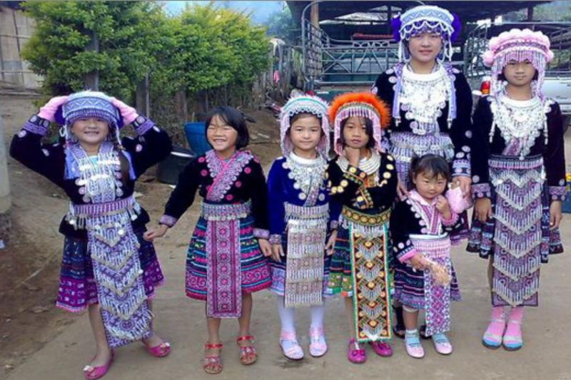 White Hmong Hilltribe